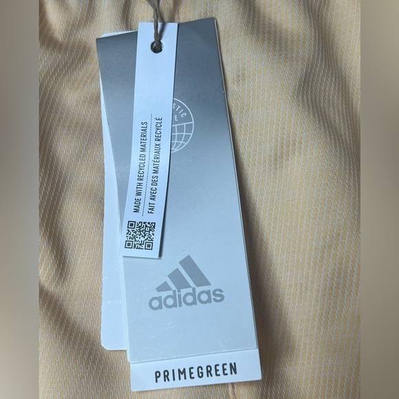 NWT Adidas XL Axis Knit 3.0 Aeroready Primegreen Pulse Amber Training Shorts - Picture 4 of 10